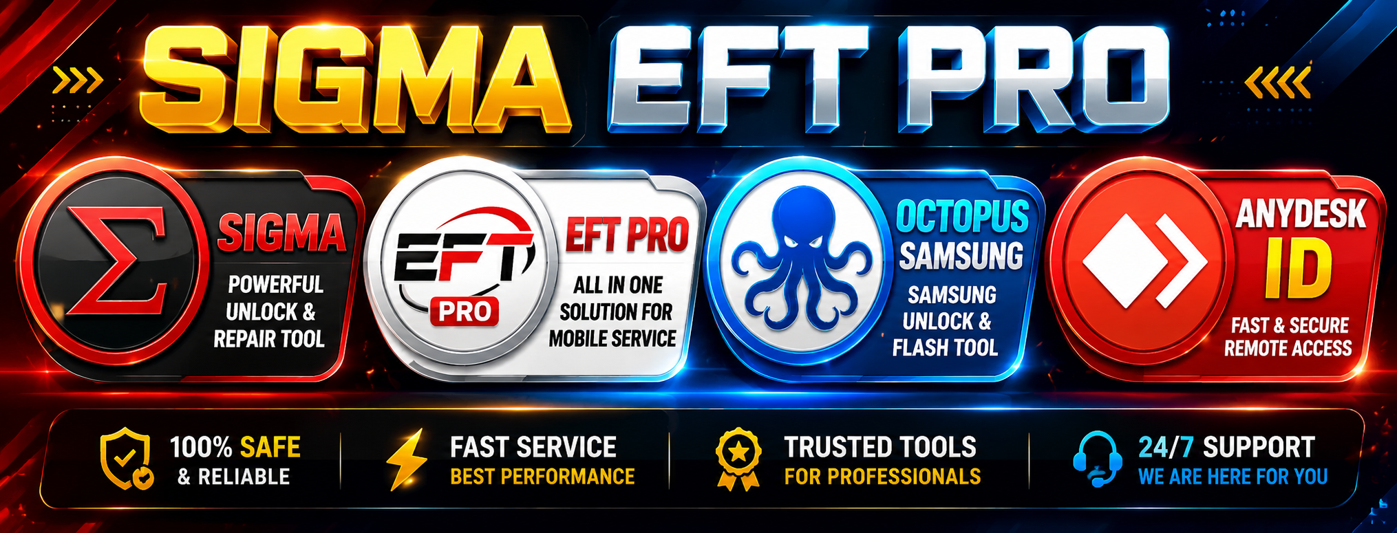 Sigma EFT Pro octopus Samsung
